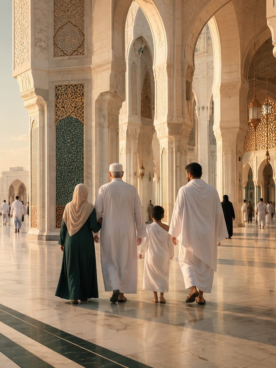 صورة تعبيرية عن رحلة عمرة